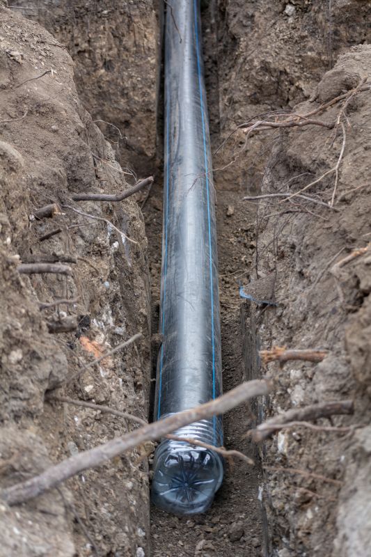 Water Line Installation detail